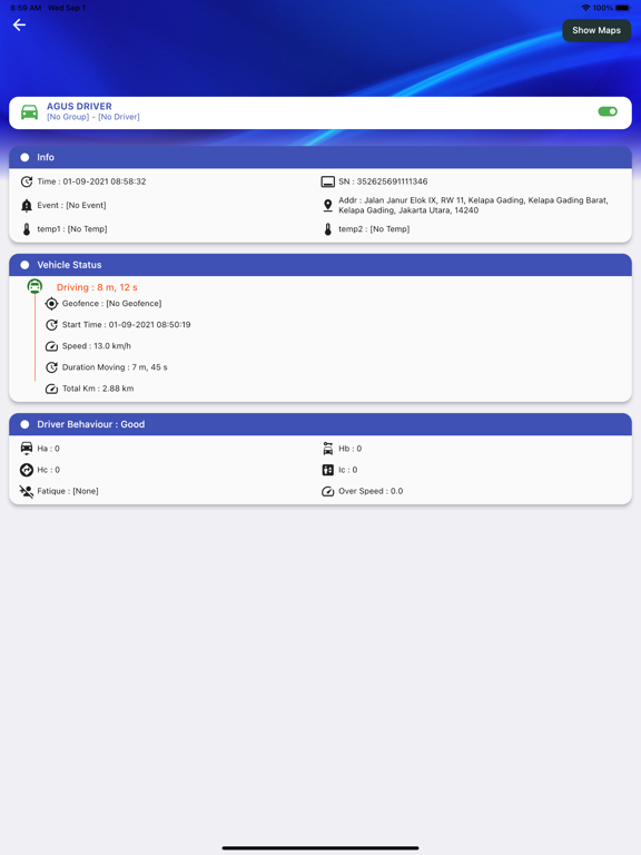 iGO Tracker poster