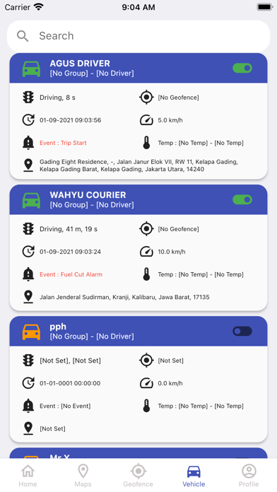iGO Tracker poster