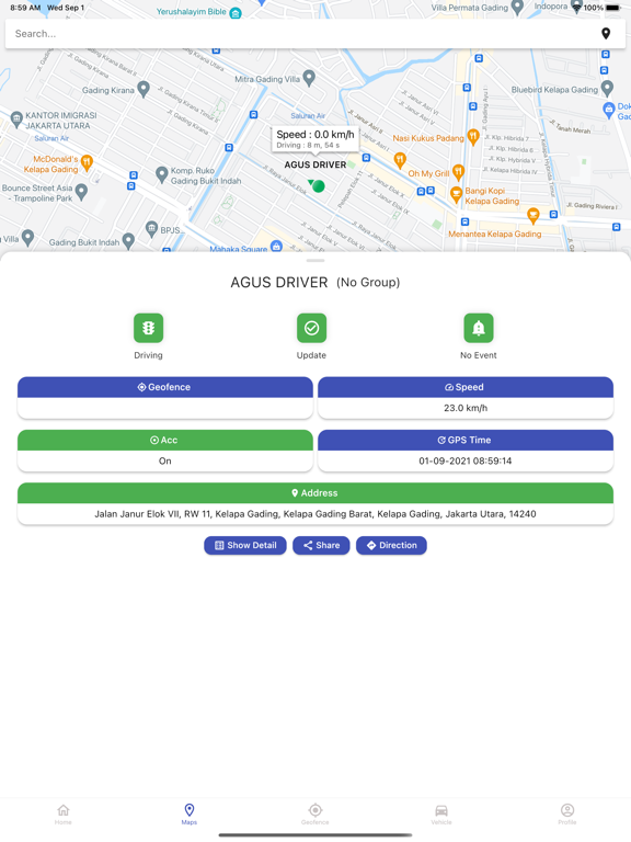 iGO Tracker poster