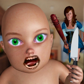 Evil Baby In Scary Granny Life
