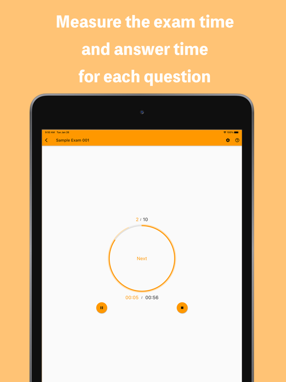 Exam Timer poster