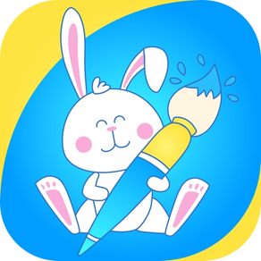 Bunny Kids - Coloring Book