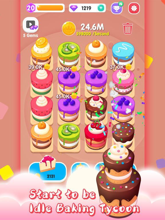 Merge Cake Mania poster