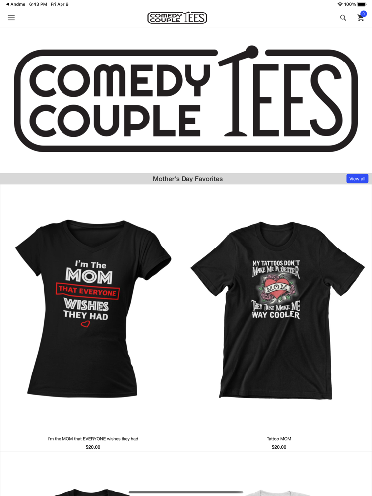 Comedy Couple Tees poster