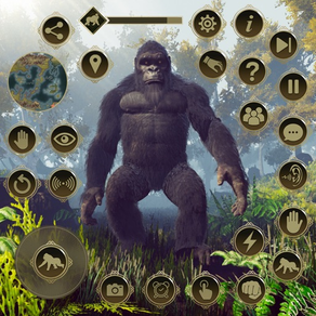 Bravo gorila monstro caçar sim