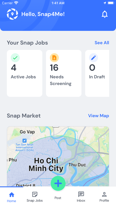 Snap4me App poster