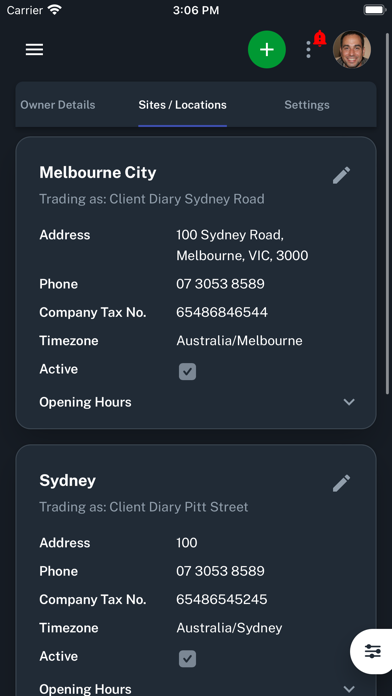 Client Diary poster
