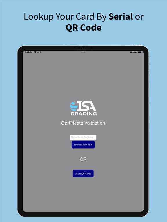 ISA Cert Validator poster