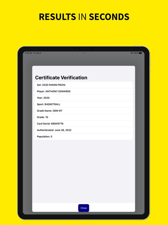 ISA Cert Validator poster