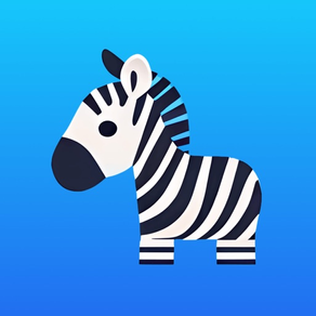 Zebra: Blur Background. Eraser