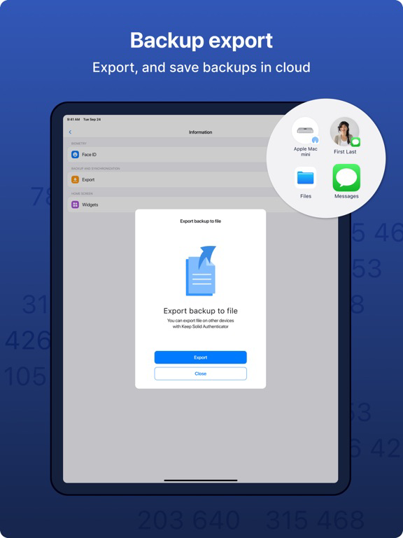 Authenticator 2FA by KeepSolid poster