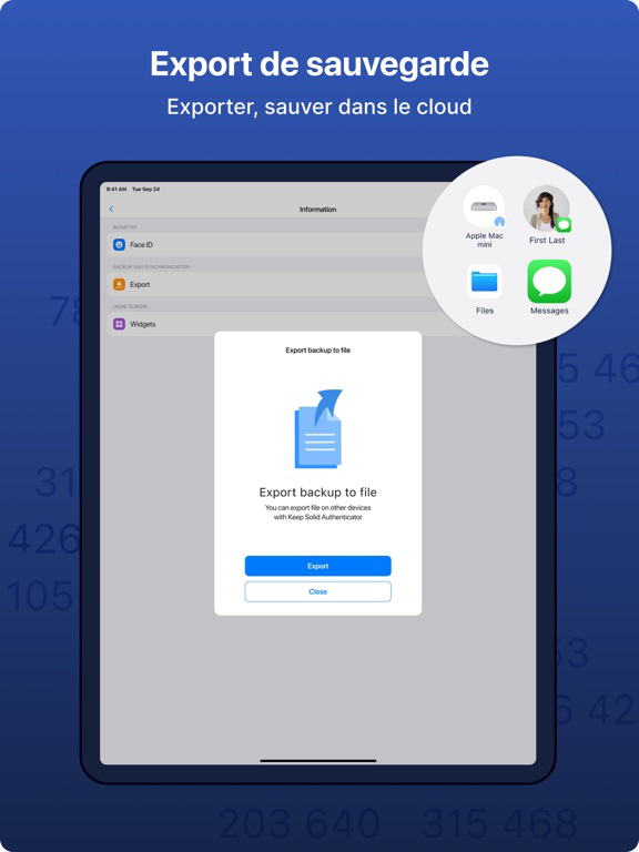 Authenticator 2FA by KeepSolid Affiche