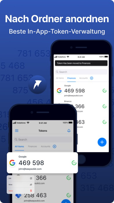 Authenticator 2FA by KeepSolid Plakat