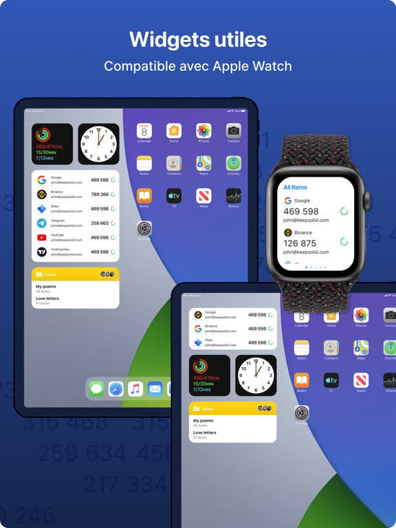 Authenticator 2FA by KeepSolid Affiche