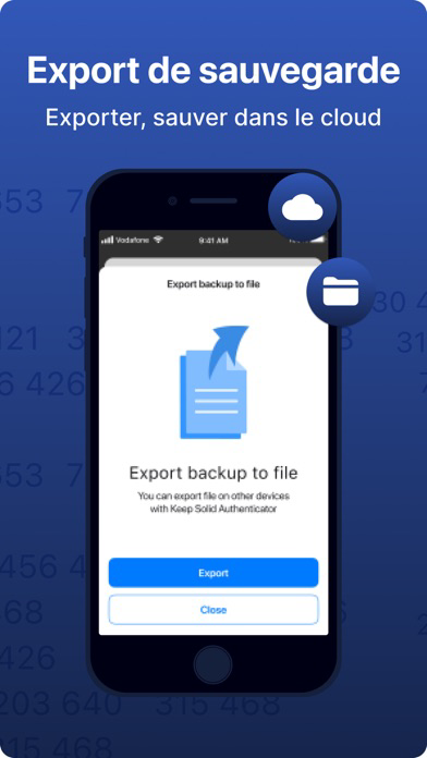 Authenticator 2FA by KeepSolid Affiche