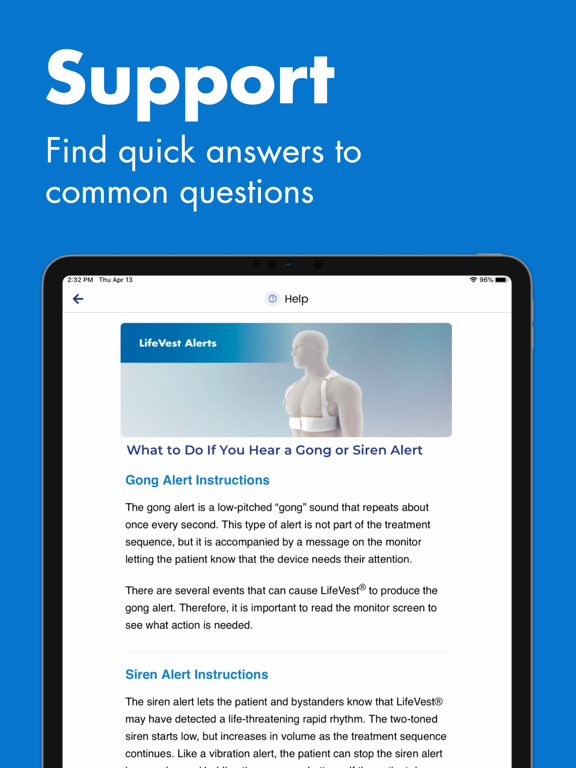 ZOLL LifeVest for iOS (iPhone/iPad/iPod touch) Free Download at AppPure