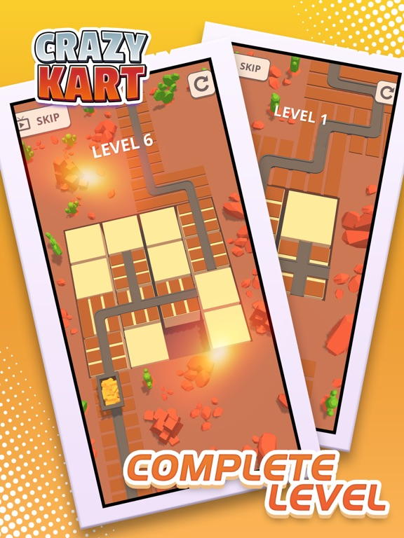 Crazy Kart - A Puzzle Game poster