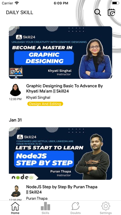 Skill24 - Skill Develop App poster