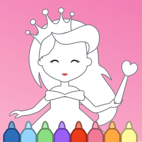 Princess Coloring Kid Toddler