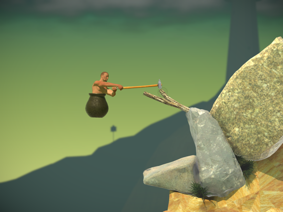 Getting Over It+ Cartaz