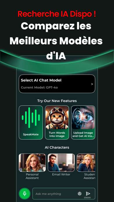 CAI - Chatbot IA Français pour iOS (iPhone) - Téléchargement gratuit ...