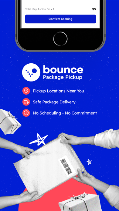 Bounce Package Pickup Plakat