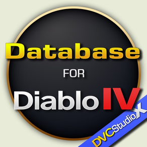 Database for Diablo 4