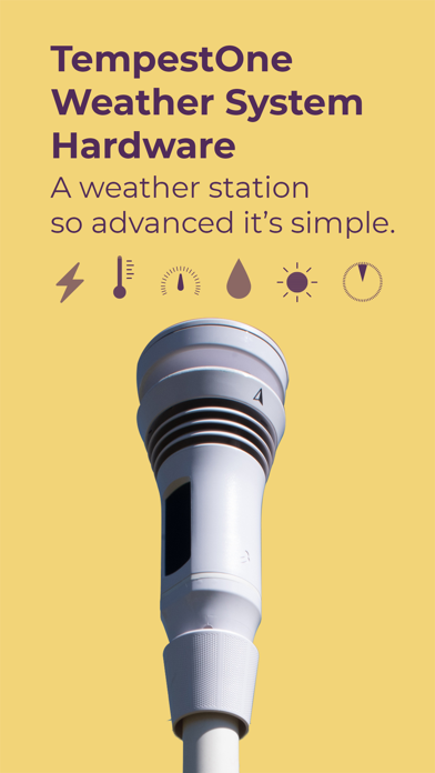 TempestOne Weather poster