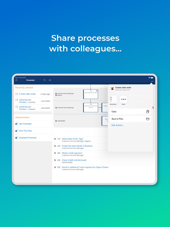 Nintex Process Manager poster