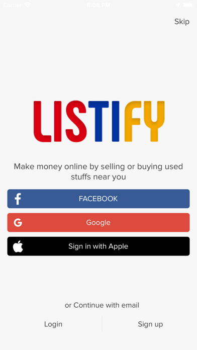 Listify.am ポスター