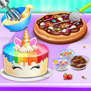 Unicorn Cake Game Baking Sweet