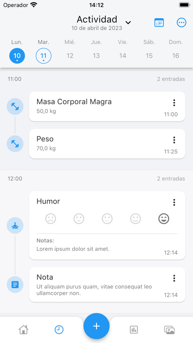 OmniLog: Mi diario de peso الملصق