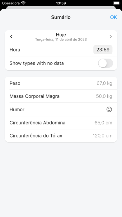 OmniLog: Meu diário de peso Cartaz