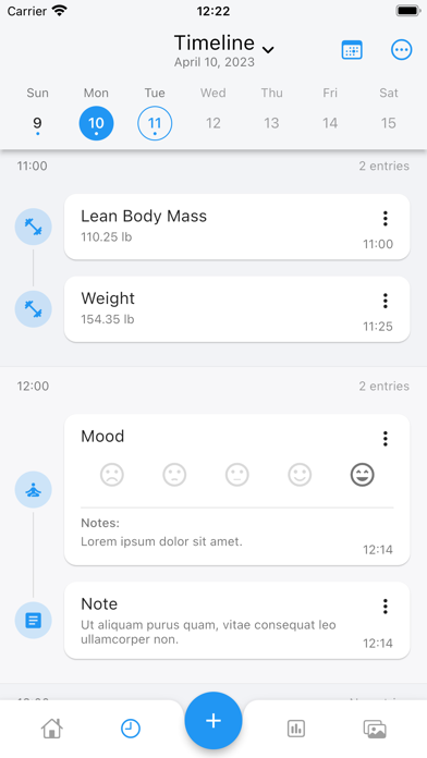OmniLog: Weight Tracker poster
