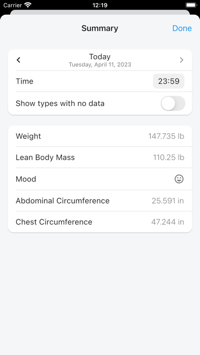 OmniLog: Weight Tracker poster