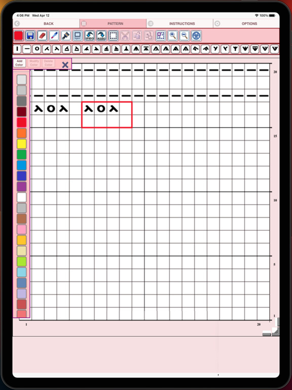KnitPatternCreator Plakat