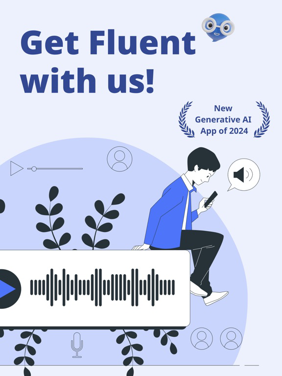 Fluenti - AI English Speaking poster