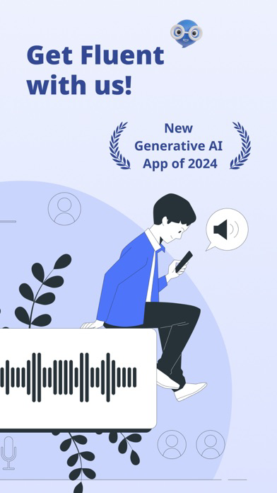 Fluenti - AI English Speaking poster
