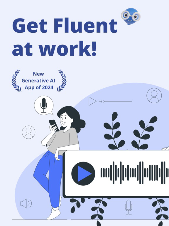 Fluenti - AI English Speaking poster