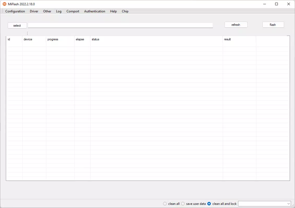 Xiaomi Mi Flash Tool