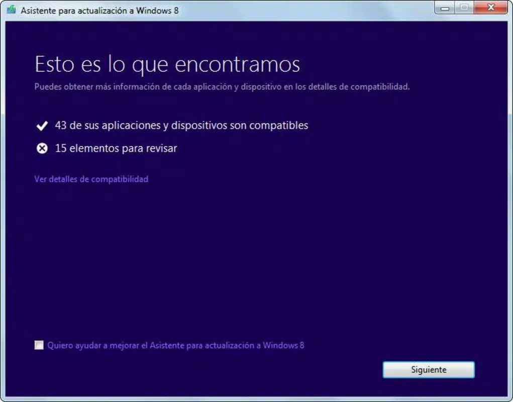 Windows 8 Upgrade