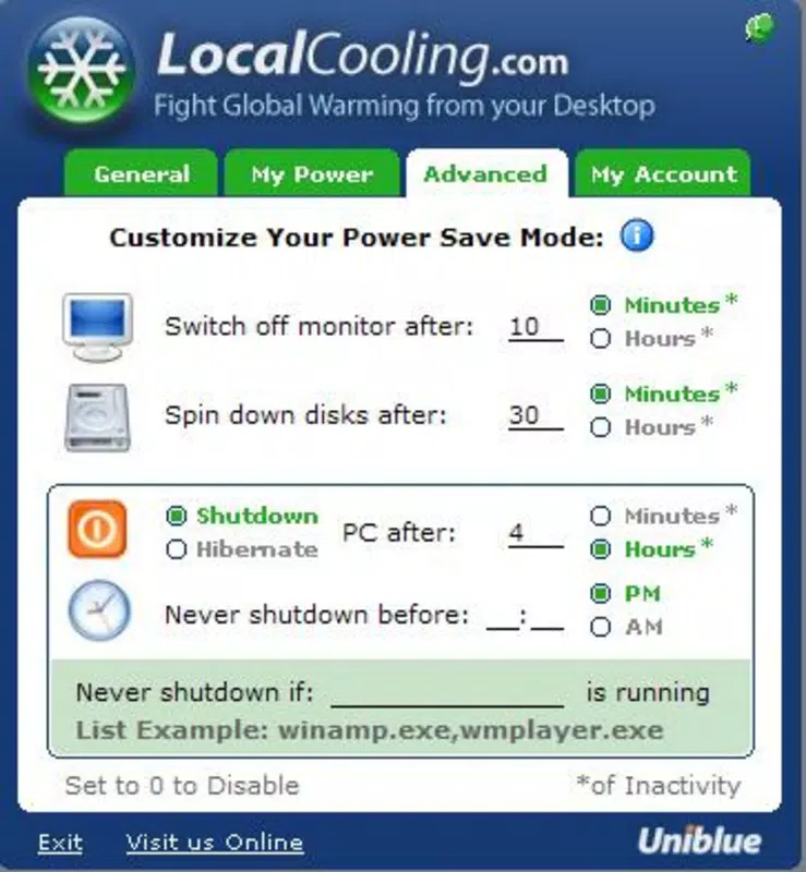 Local Cooling