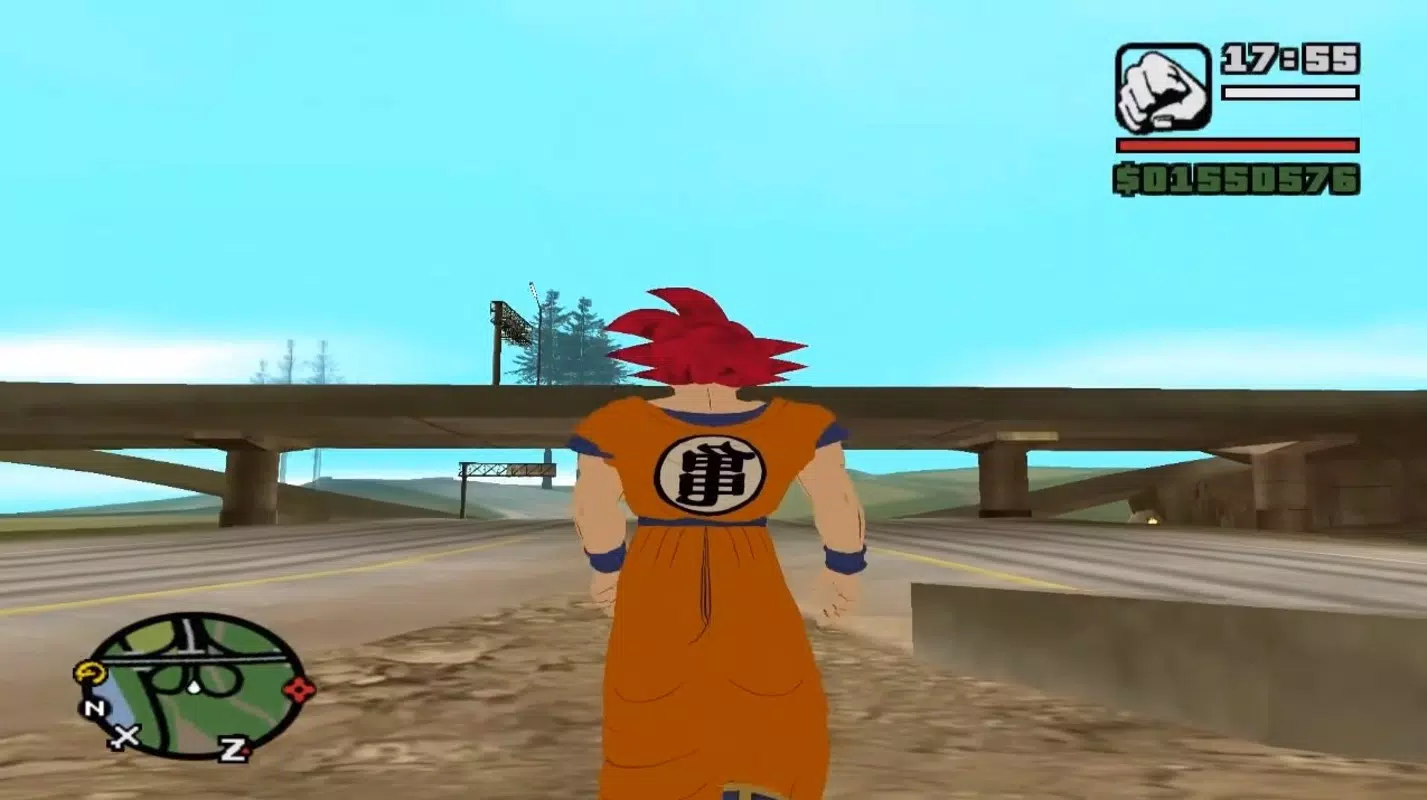 San Andreas Dragon Ball Transformation Mod