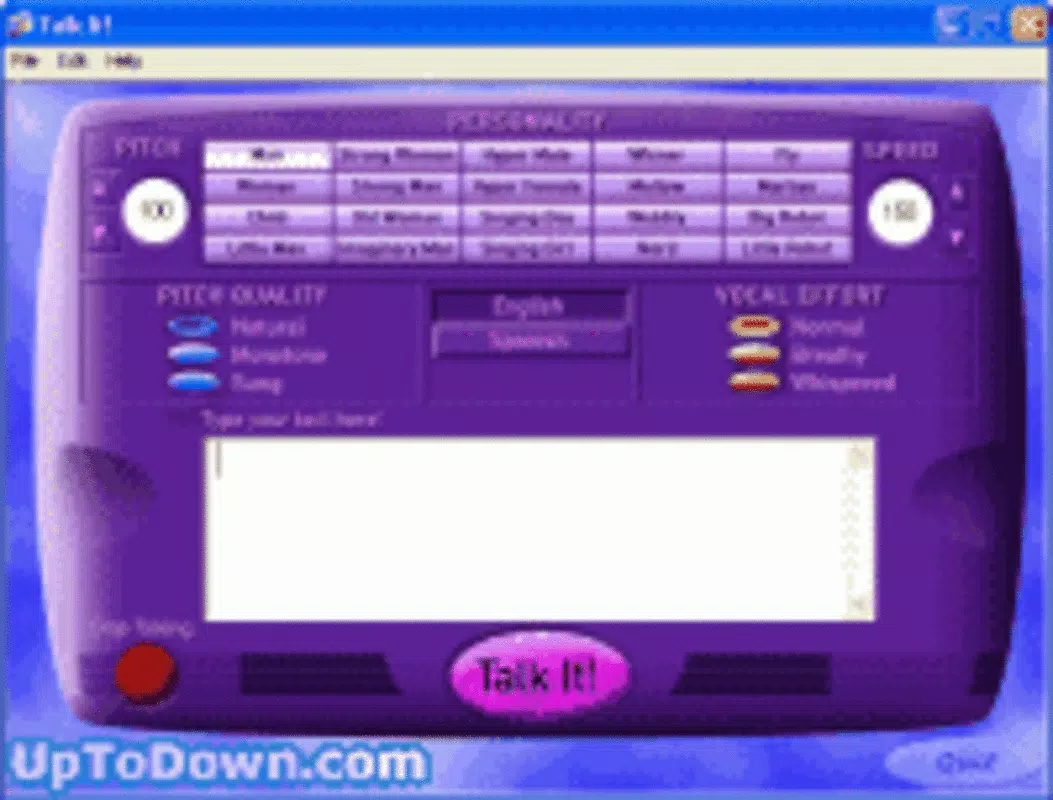 Main image for Talk It! application