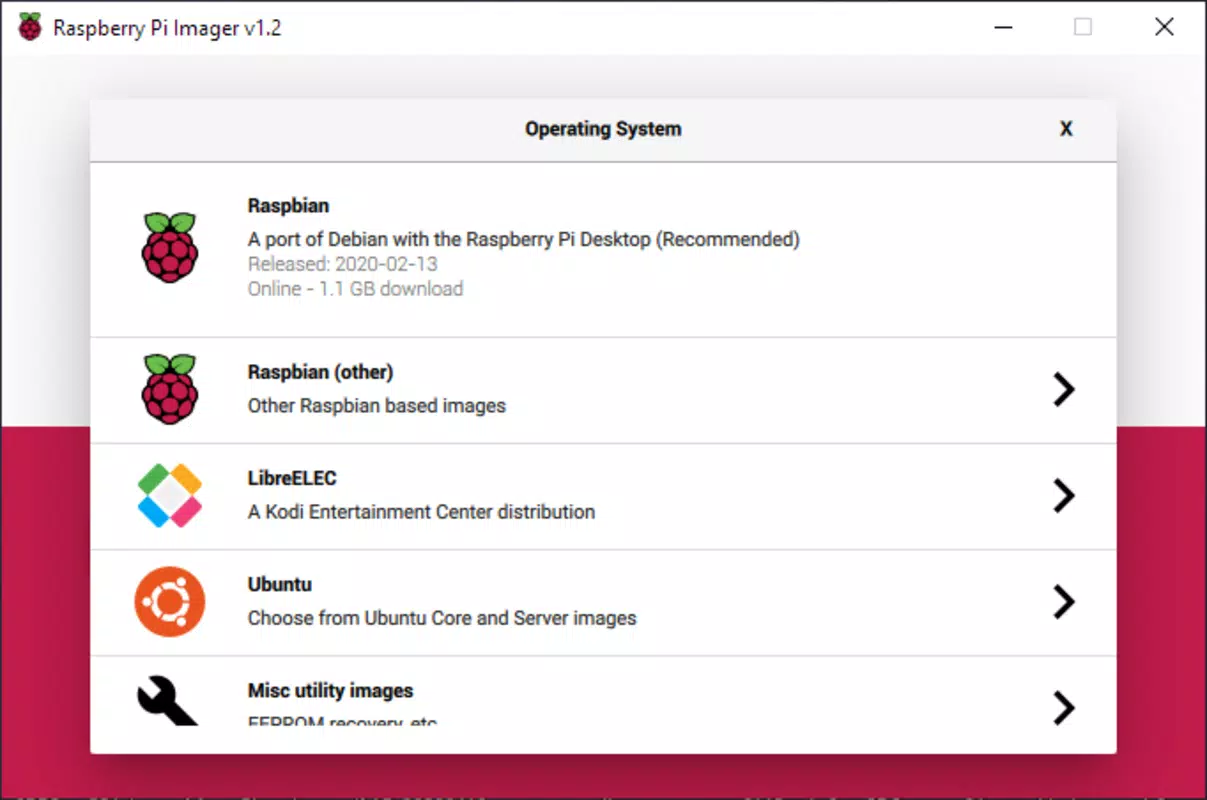 Raspberry Pi Imager