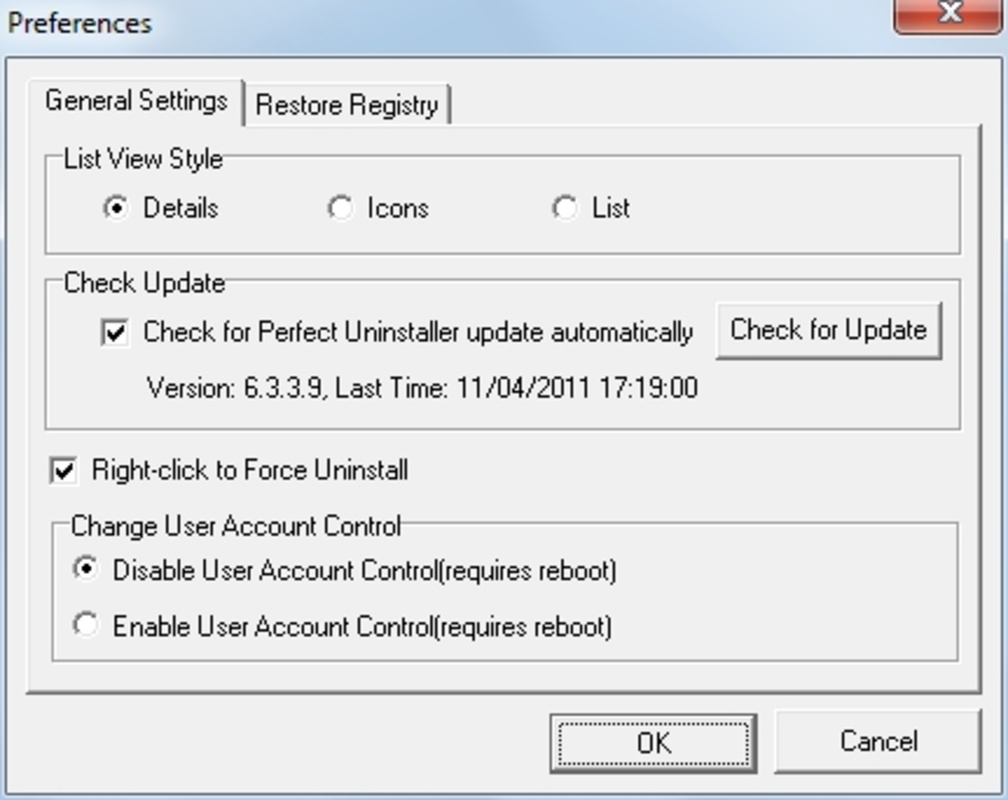 Perfect Uninstaller