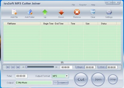 MP3 Cutter Joiner for PC Windows 4.04.07 Download