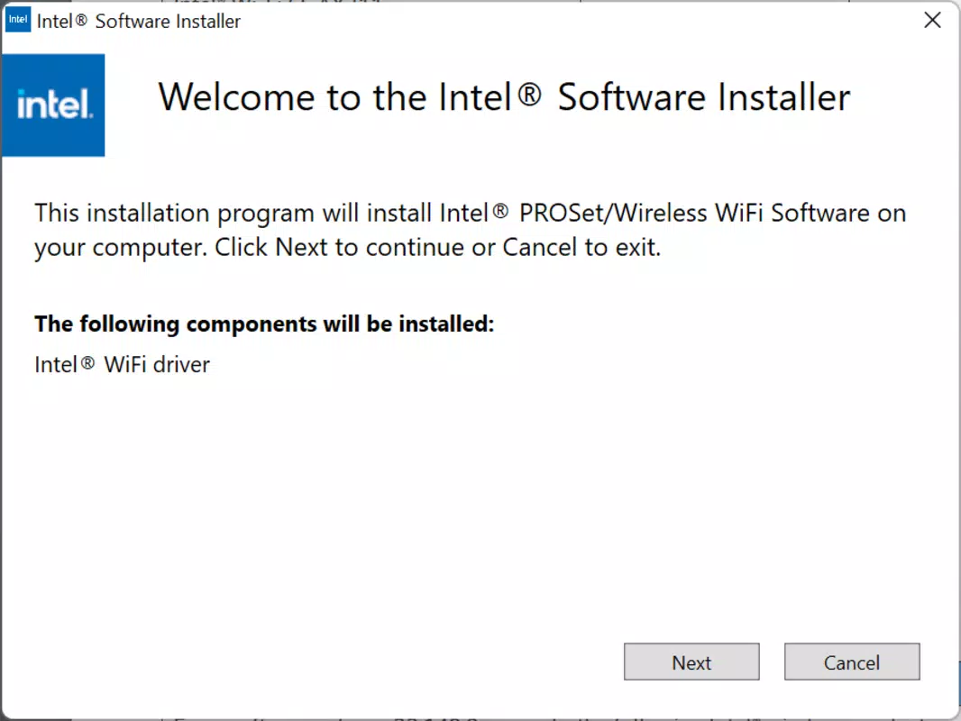 Wi-Fi Drivers for Intel Wireless Adapters