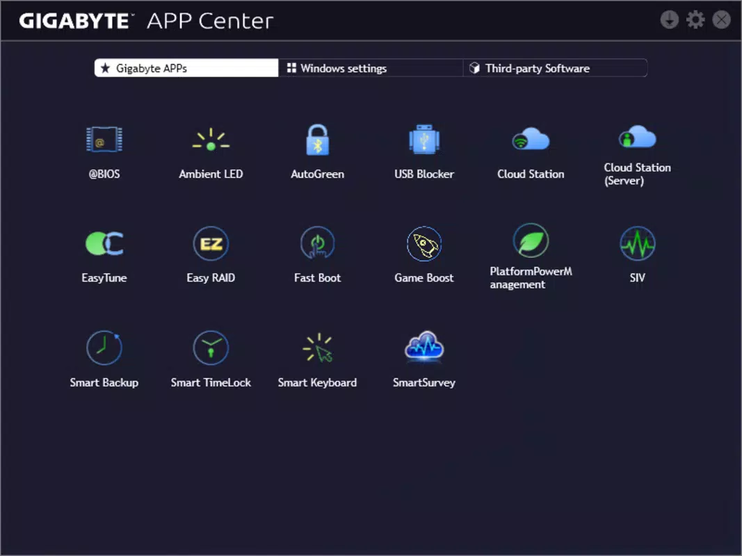 Gigabyte App Center