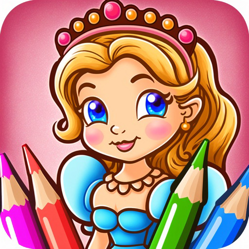 Princess Coloring Games for iOS (iPhone/iPad/iPod touch) - Free ...